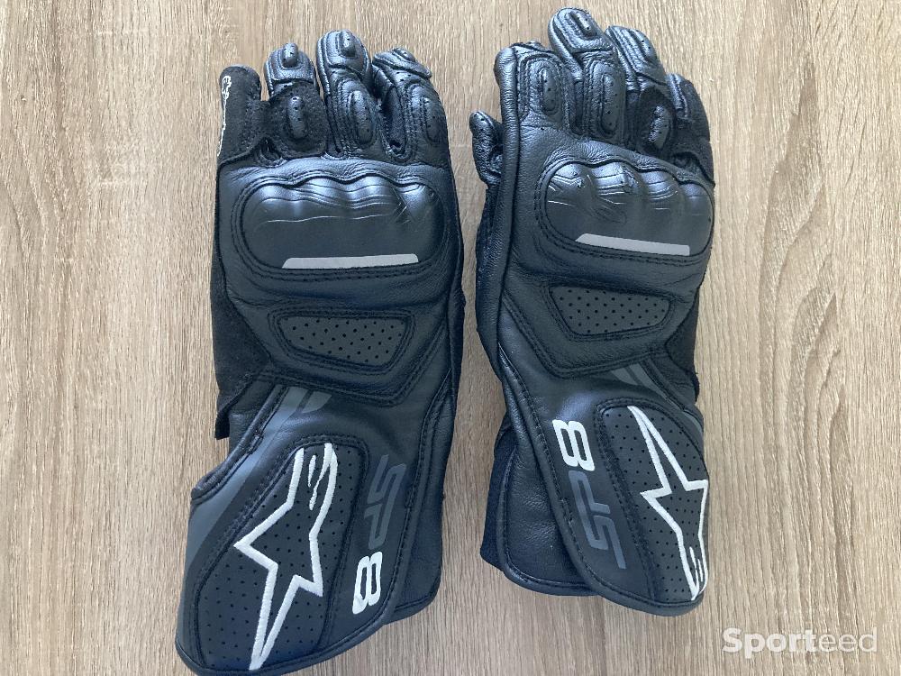 Moto route - Gant cuir moto - photo 1