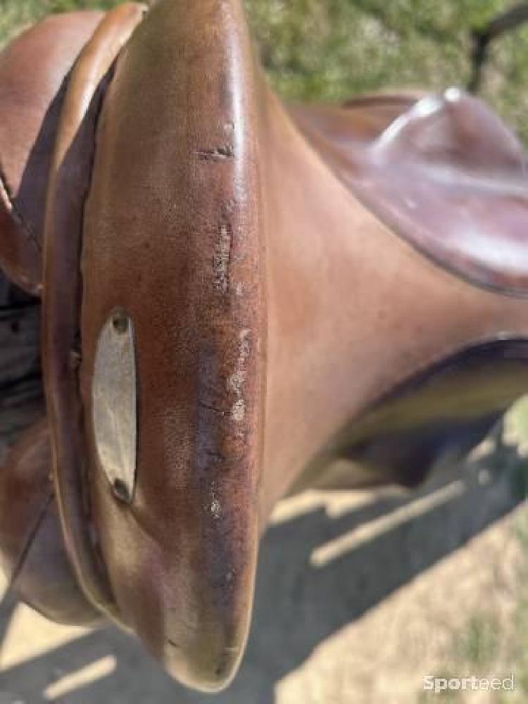 Equitation - Vends selle en cuir mixte 17.5p - photo 5