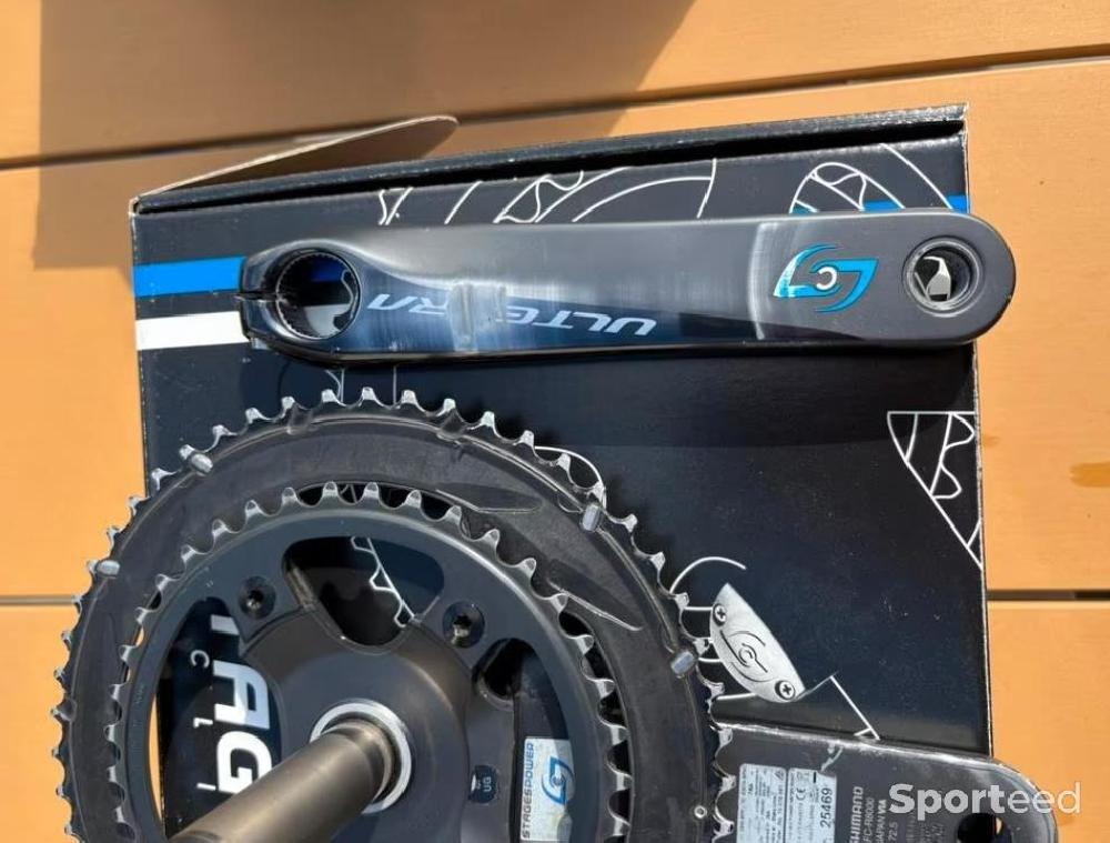 Vélo route - Pédalier capteur de puissance Shimano Ultegra - photo 2