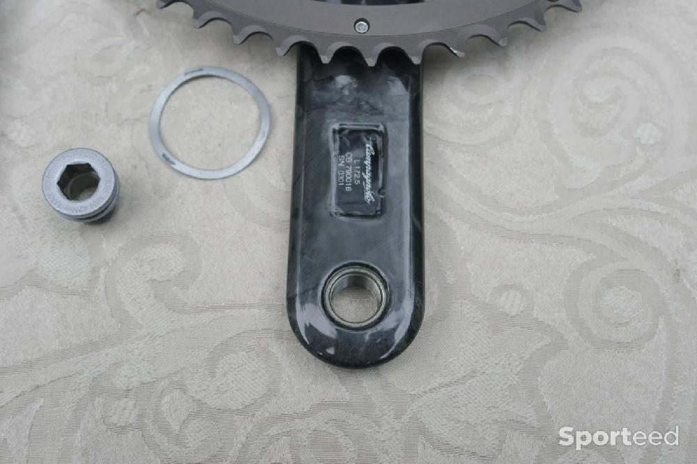 Vélo route - NOS Pédalier velo de course / Crankset bike Campagnolo Record 11V / 11Sp /Carbon - photo 4