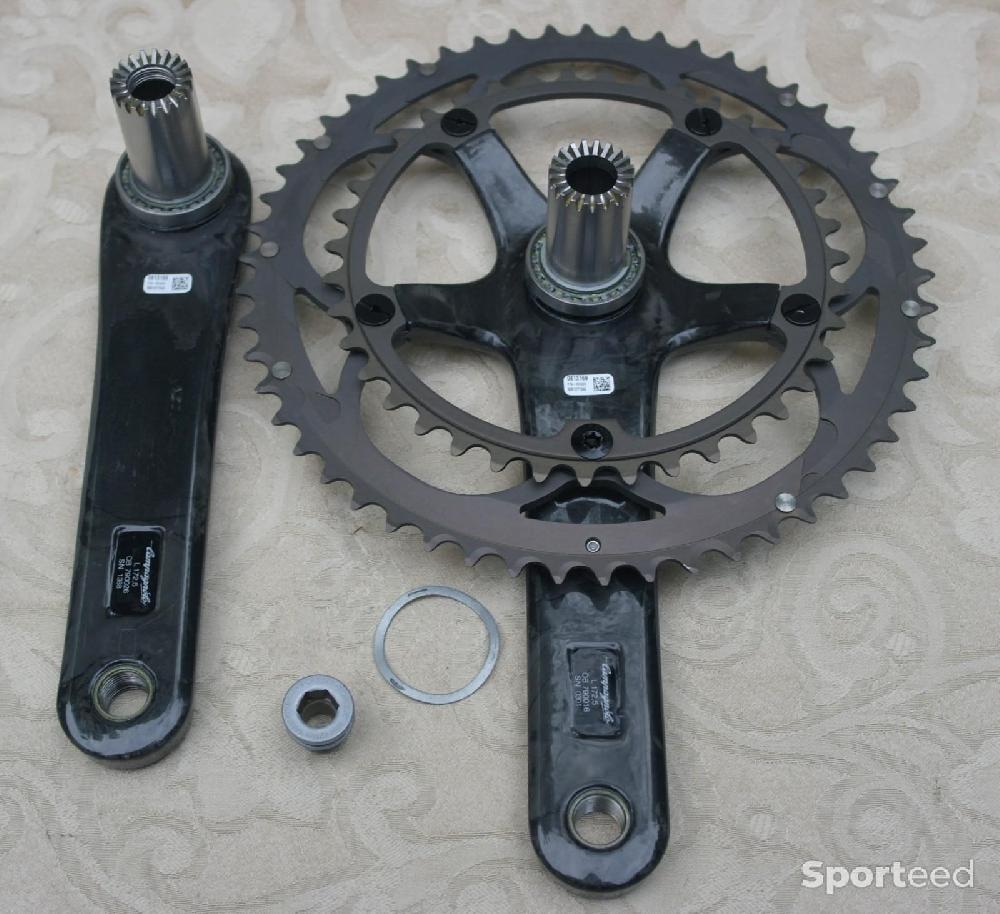 Vélo route - NOS Pédalier velo de course / Crankset bike Campagnolo Record 11V / 11Sp /Carbon - photo 5