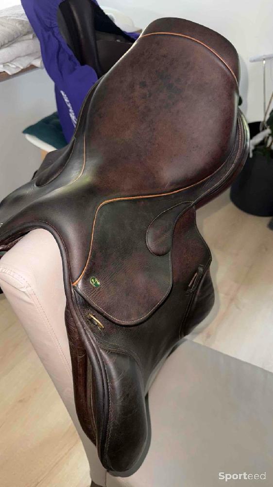 Equitation - Selle 17 pouces havane - photo 3