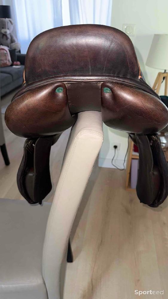 Equitation - Selle 17 pouces havane - photo 4