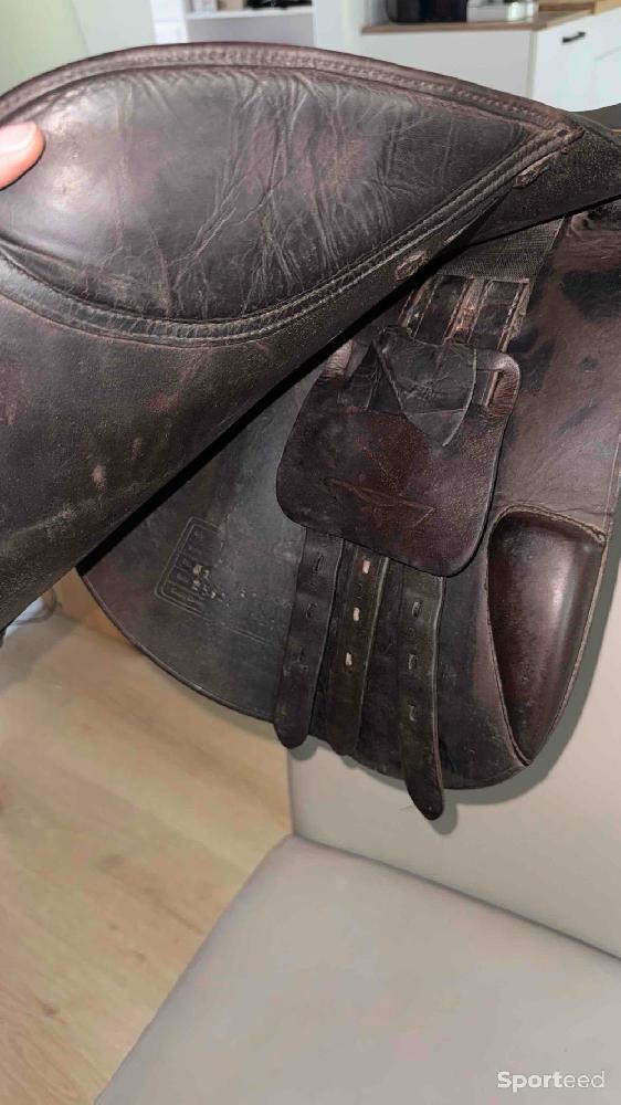 Equitation - Selle 17 pouces havane - photo 5