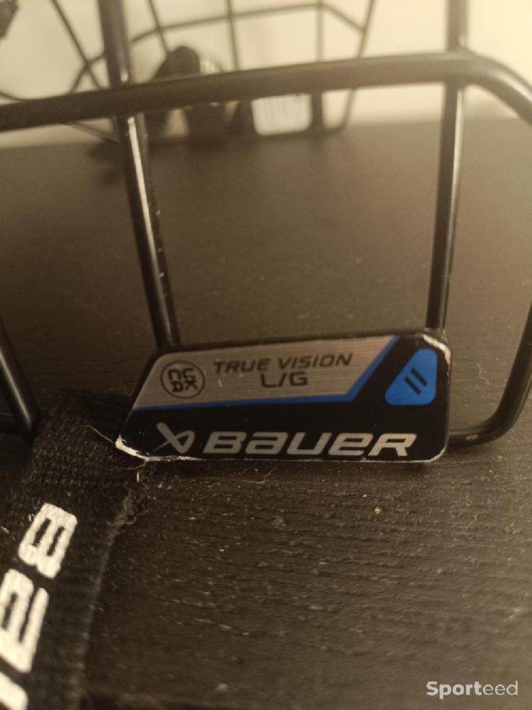 Hockey sur glace - Grille de casque de hockey Bauer  - photo 1