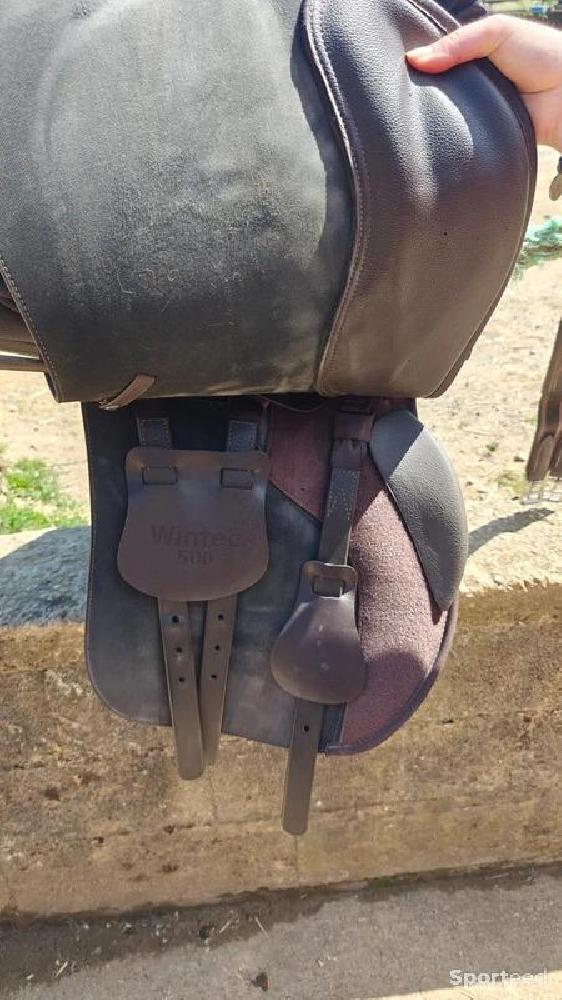 Equitation - Selle Wintec 500 Mixte Hart 17.5' - photo 3