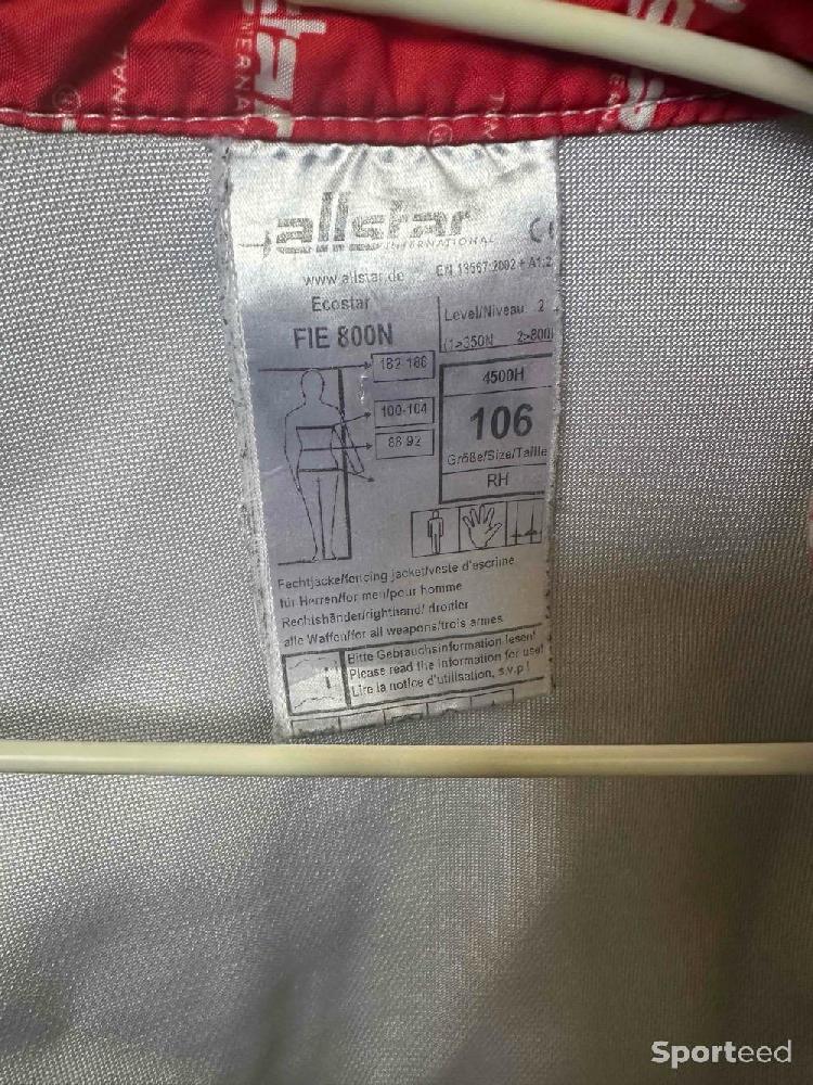 Escrime - Veste Escrime Allstar  - photo 3