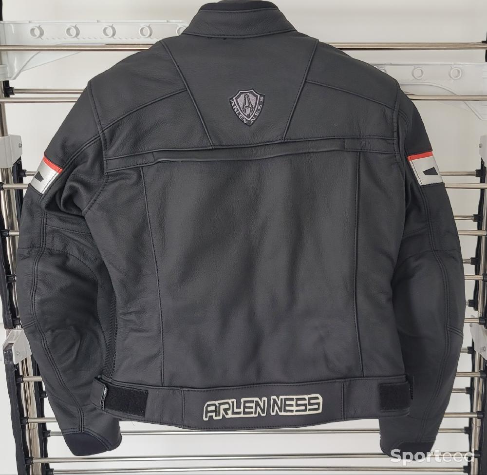 Moto route - BLOUSON CUIR - photo 3