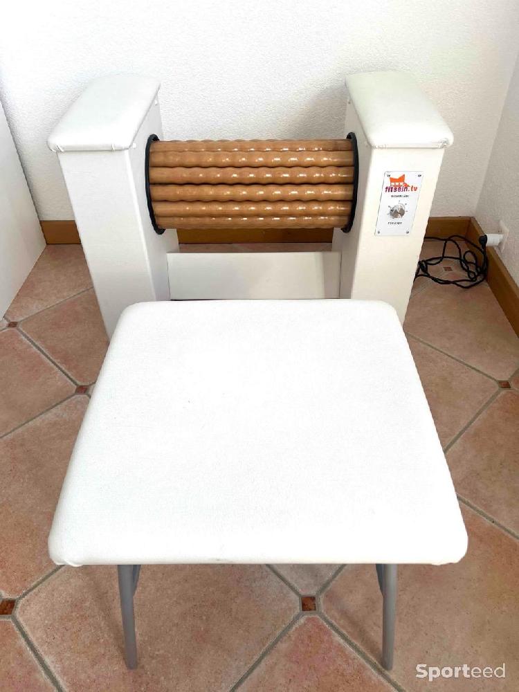 Fitness / Cardio training - Appareil électriques rouleaux en bois verni pour massage  - photo 2