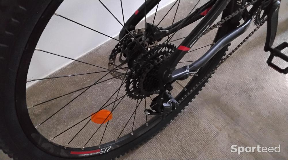 Vélo loisir / urbain - VTT ROCKRIDER ST 530 NOIR ROUGE  - photo 3