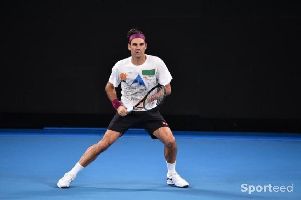 Tennis - Tee-shirt dessin Federer - photo 1