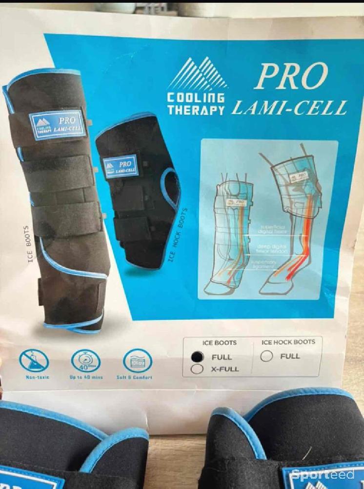 Equitation - guêtres de froid Lami-cell cryothérapie  - photo 2