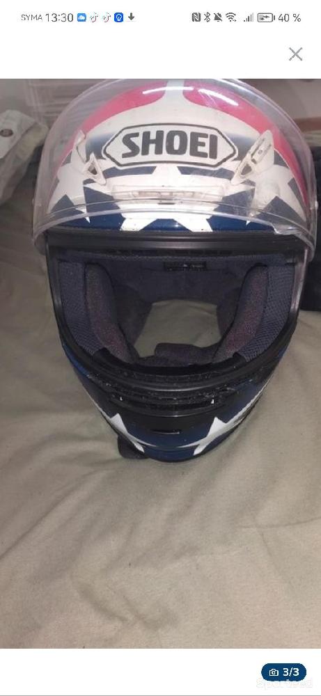 Moto route - casque de moto et gants  - photo 2