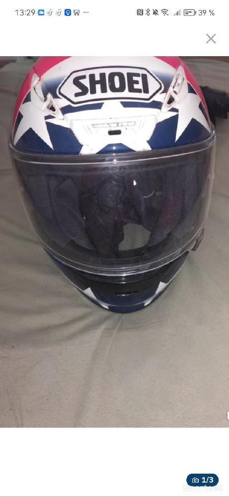 Moto route - casque de moto et gants  - photo 3