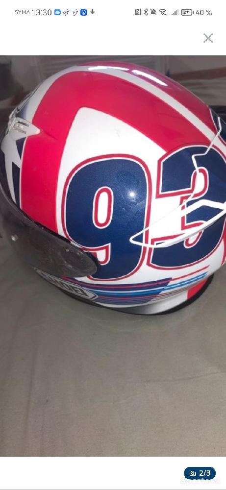 Moto route - casque de moto et gants  - photo 5
