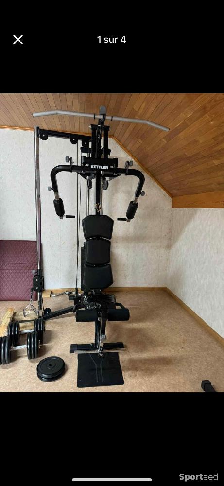 Musculation - station de musculation Kettler,Appreil multifonction avec haltéres - photo 1