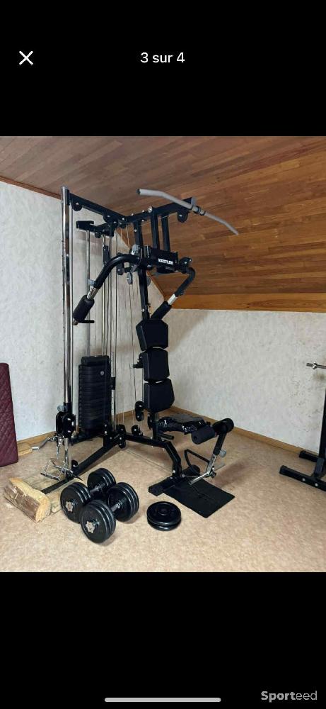 Musculation - station de musculation Kettler,Appreil multifonction avec haltéres - photo 3