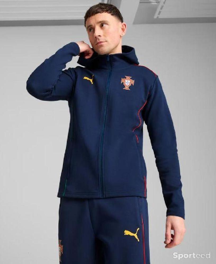 Football - Veste Portugal officielle à capuche 2025 - Puma - Taille XL - photo 2