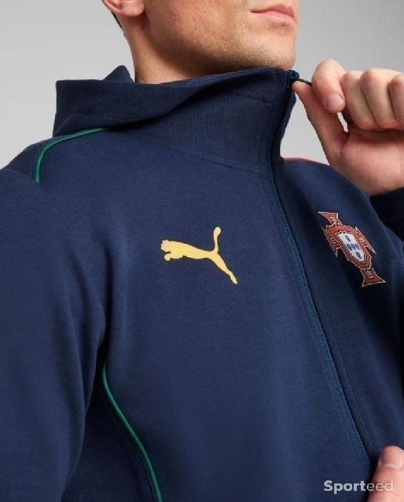 Football - Veste Portugal officielle à capuche 2025 - Puma - Taille XL - photo 4