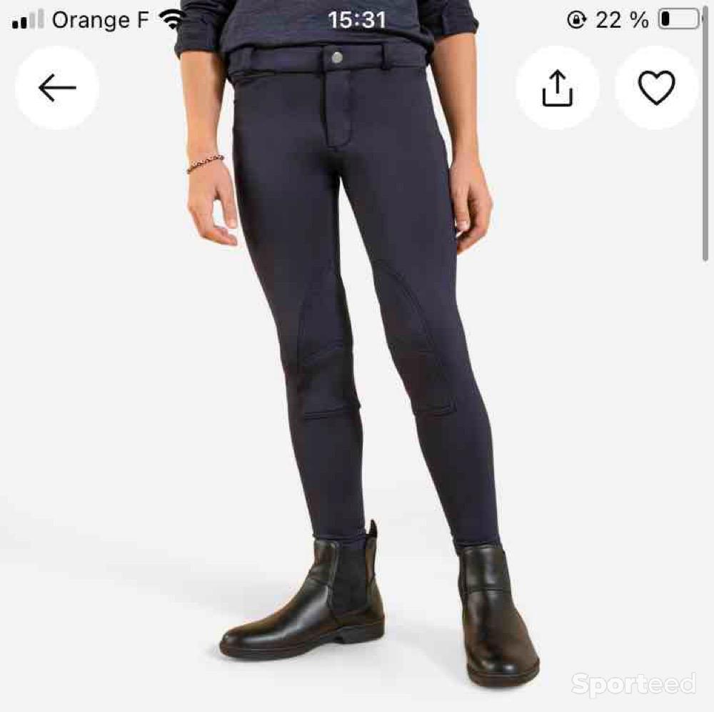 Equitation - Pantalon chaud d’équitation 14 ans - photo 1