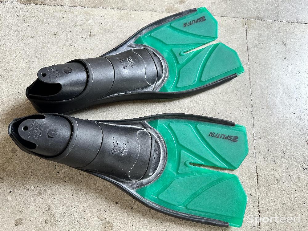 Bodyboard - Palmes TYR Splitfin – Taille 37/38 – État neuf - photo 1