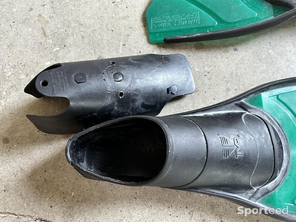 Bodyboard - Palmes TYR Splitfin – Taille 37/38 – État neuf - photo 5