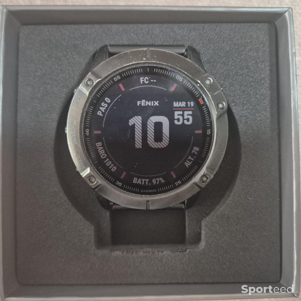 Accessoires électroniques - Montre Garmin 6x pro + ceinture garmin HRM dual - photo 2
