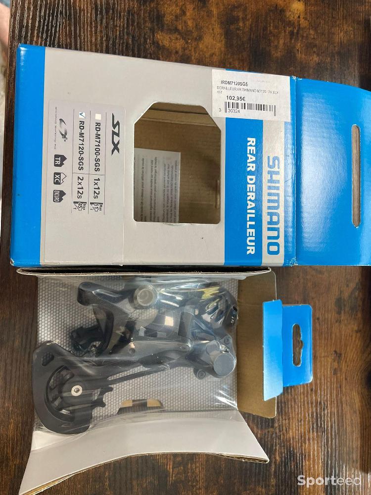 Vélo loisir / urbain - NEUF ! Dérailleur arrière Shimano SLX 2X12S RD-M7120-SGS - photo 1