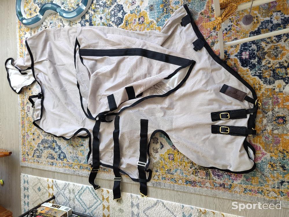 Equitation - Couverture anti mouche+ couvre cou Kentucky neuf 140cm - photo 1