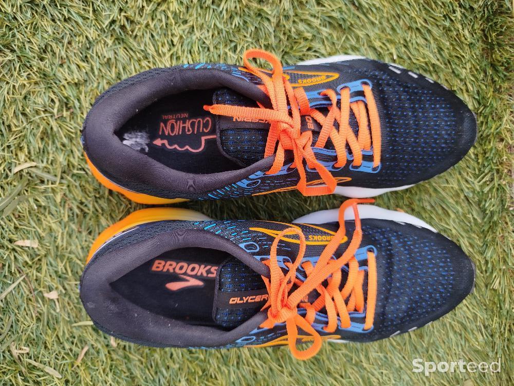 Course à pied route - Brooks glycerin 20 pointure 44.5 300kms - photo 3