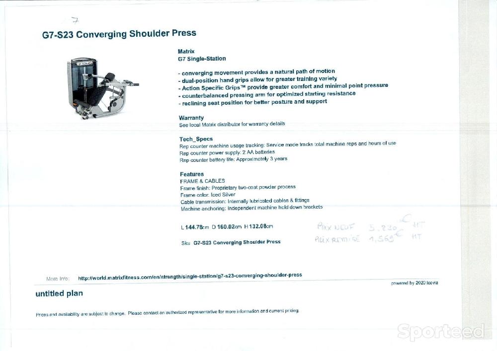 Musculation - CONVERGING SHOULDER PRESS - photo 2