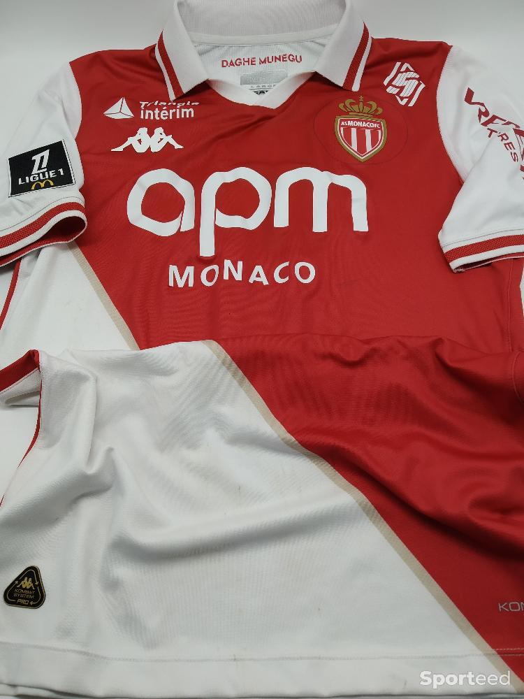 Football - Maillot Match Worn (porté) par Thilo Kehrer - AS Monaco - photo 2