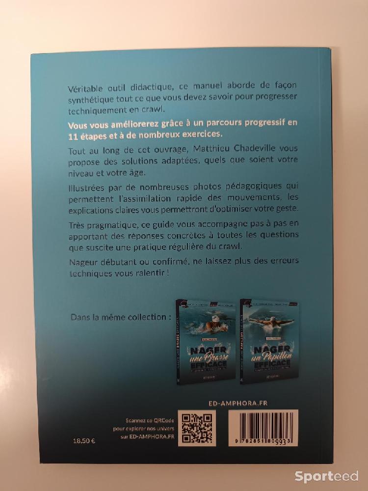 Librairie du sportif - Livre Natation Nager un Crawl efficace - Progression en 11 étapes pour tous - photo 2