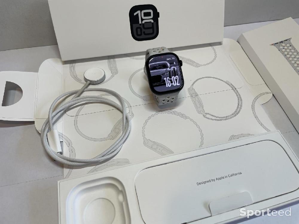 Course à pied trail - Apple Watch Series 9 GPS 41mm (stellaire) - photo 3