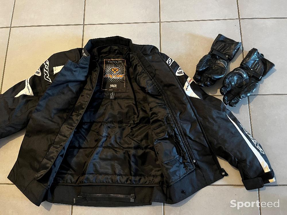 Moto route - 🏍️ Équipement moto complet – Très bon état – Casque, gants, blouson, chaussures 🏍️ - photo 3
