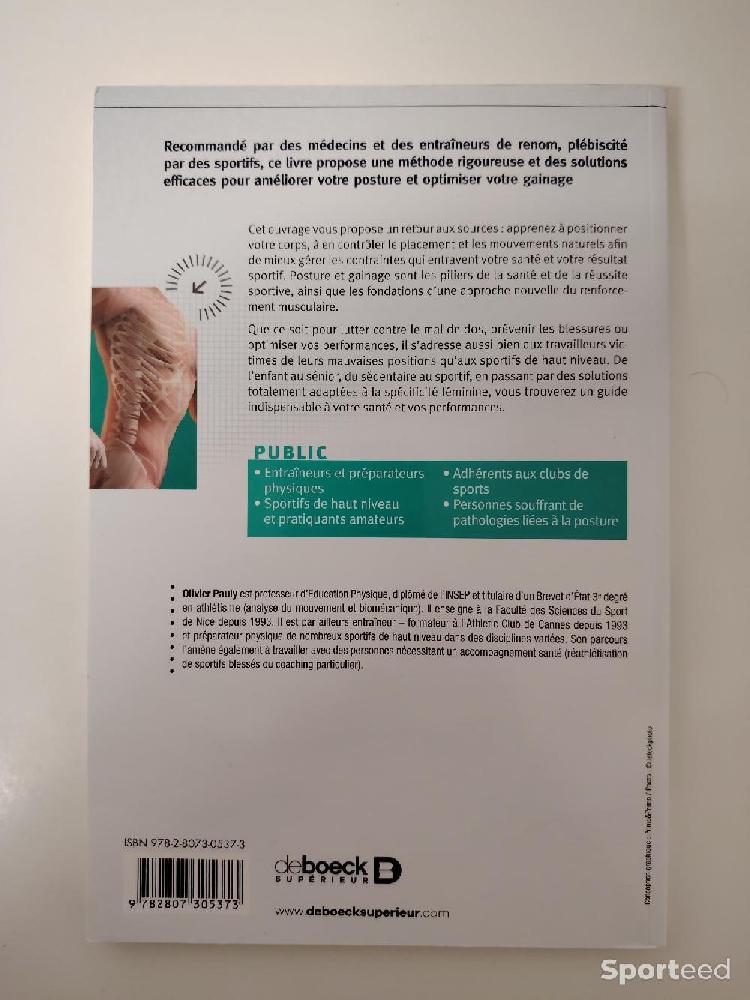 Librairie du sportif - Posture et Gainage - Olivier Pauly  - photo 2