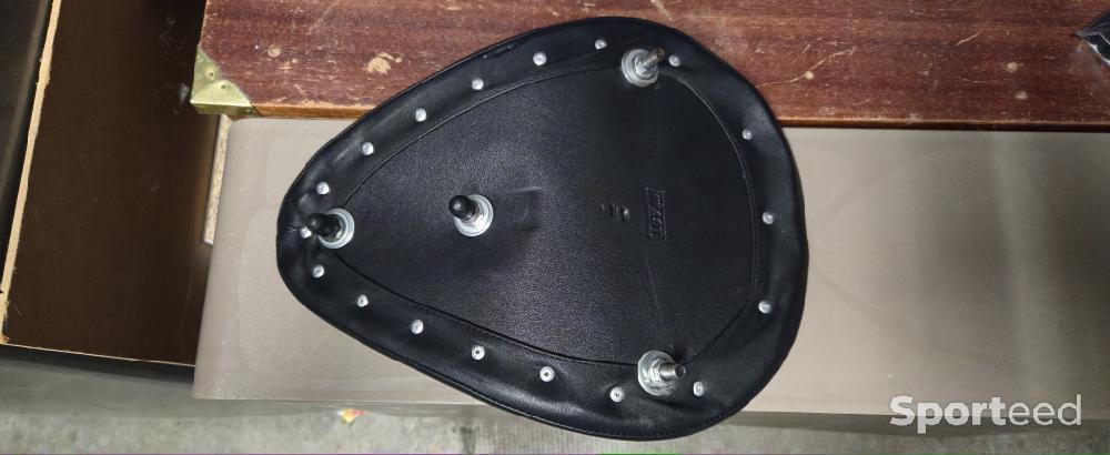 Moto route - Selle confort solo noire Harley Davidson Sportster Forty eight - photo 3
