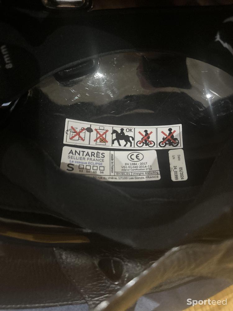 Equitation - Casque  Antares Eclipse - photo 2