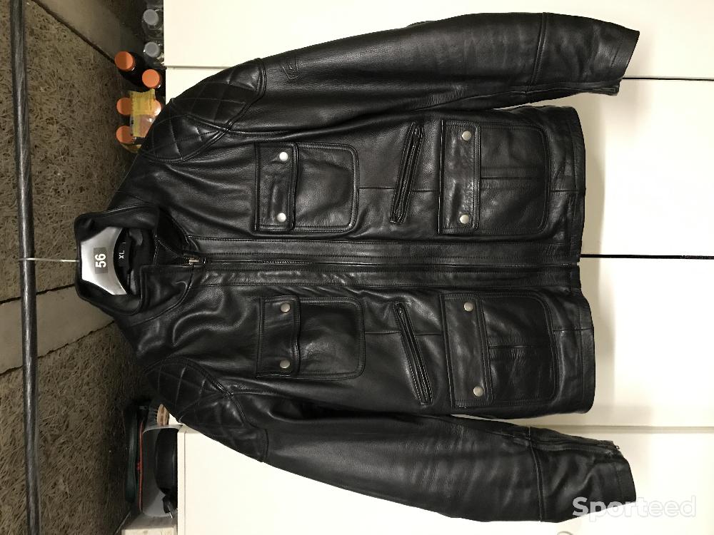 Moto route - Veste Cuir Motoblouz Taille XL - photo 1