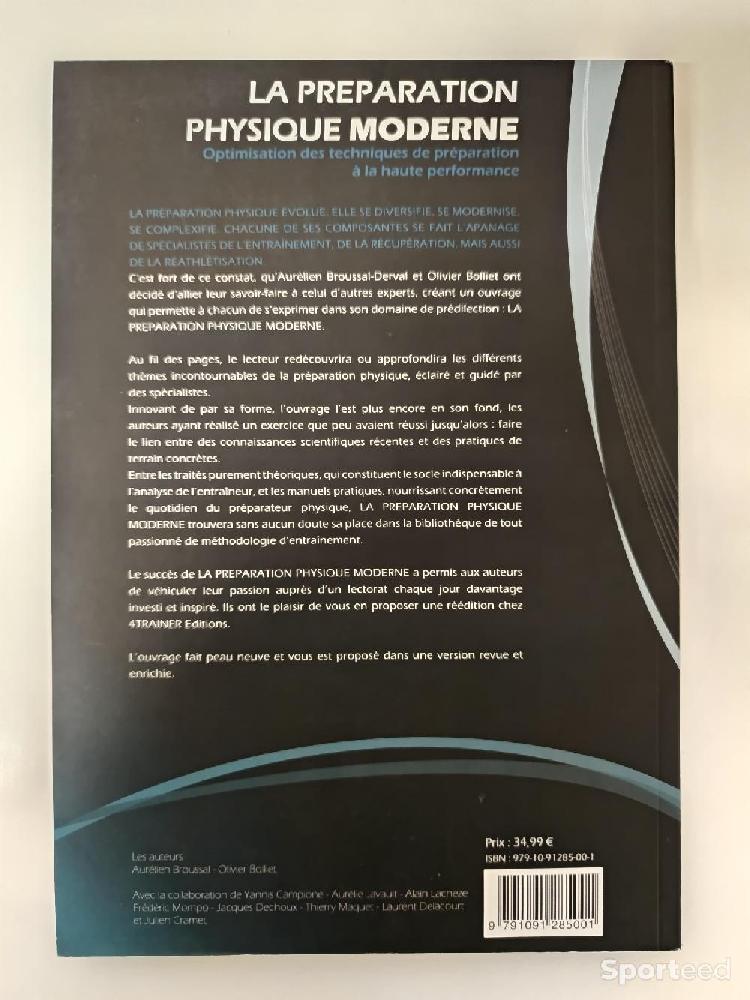 Librairie du sportif - La Préparation Physique Moderne - Optimisation des Techniques de préparation à la haute performance - Aurélien Broussal-Derval, Olivier Bolliet - photo 2