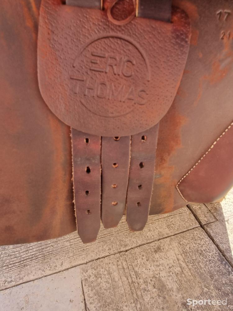 Equitation - Selle mixte cuir - photo 1