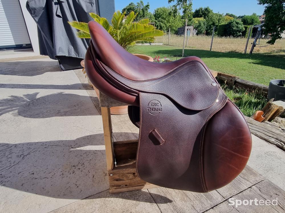Equitation - Selle mixte cuir - photo 2