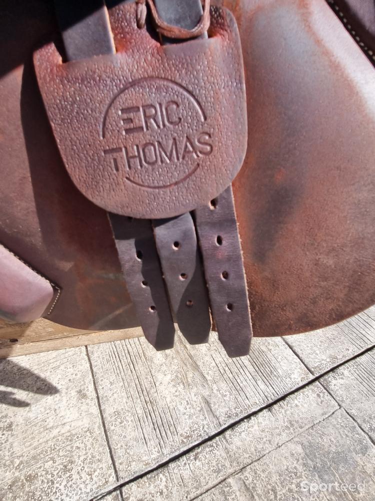 Equitation - Selle mixte cuir - photo 4