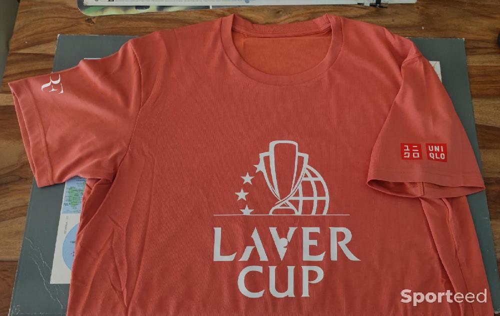 Tennis - Tee-shirt Federer : Laver Cup rouge - photo 1