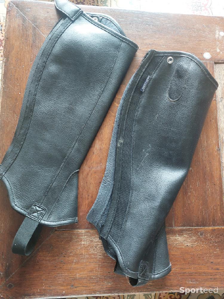 Equitation - Mini chaps noires - photo 2
