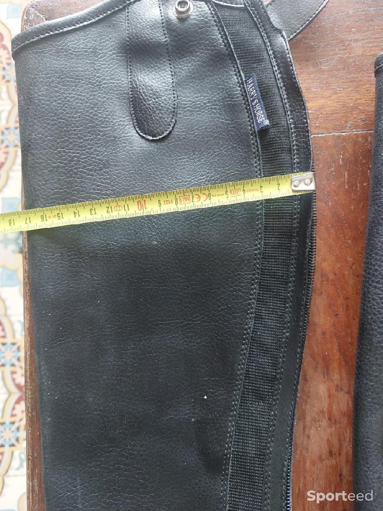 Equitation - Mini chaps noires - photo 4