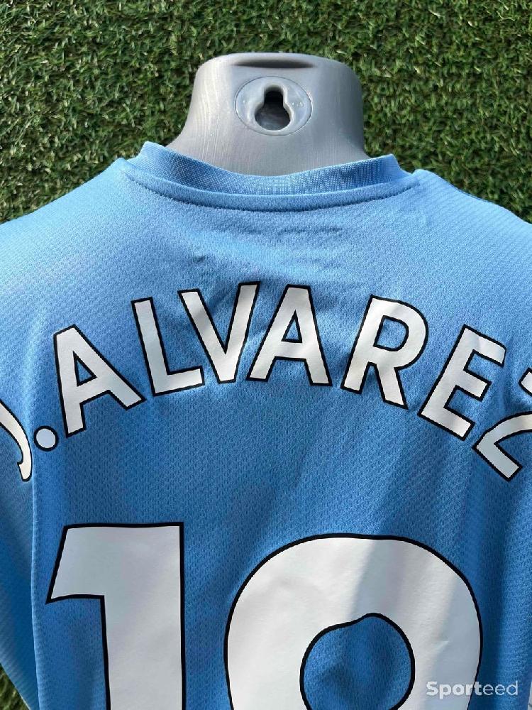 Football - Maillot Alvarez Manchester City  - photo 4