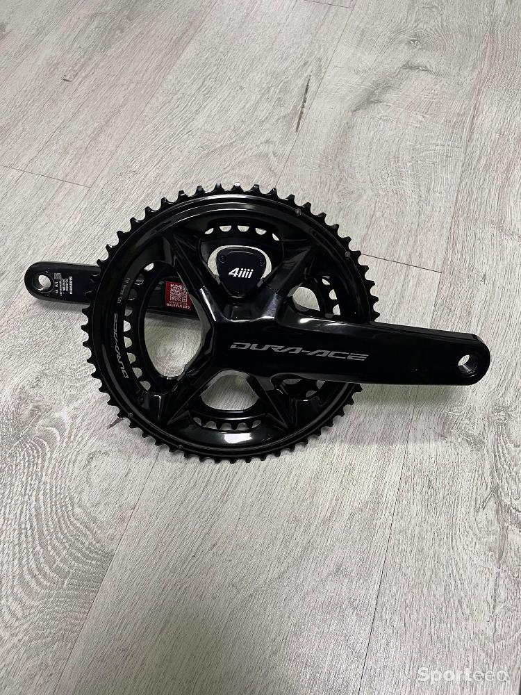 Vélo route - NEUF ! Pédalier Shimano Dura ace 9200 power 4iiii 170mm - photo 1