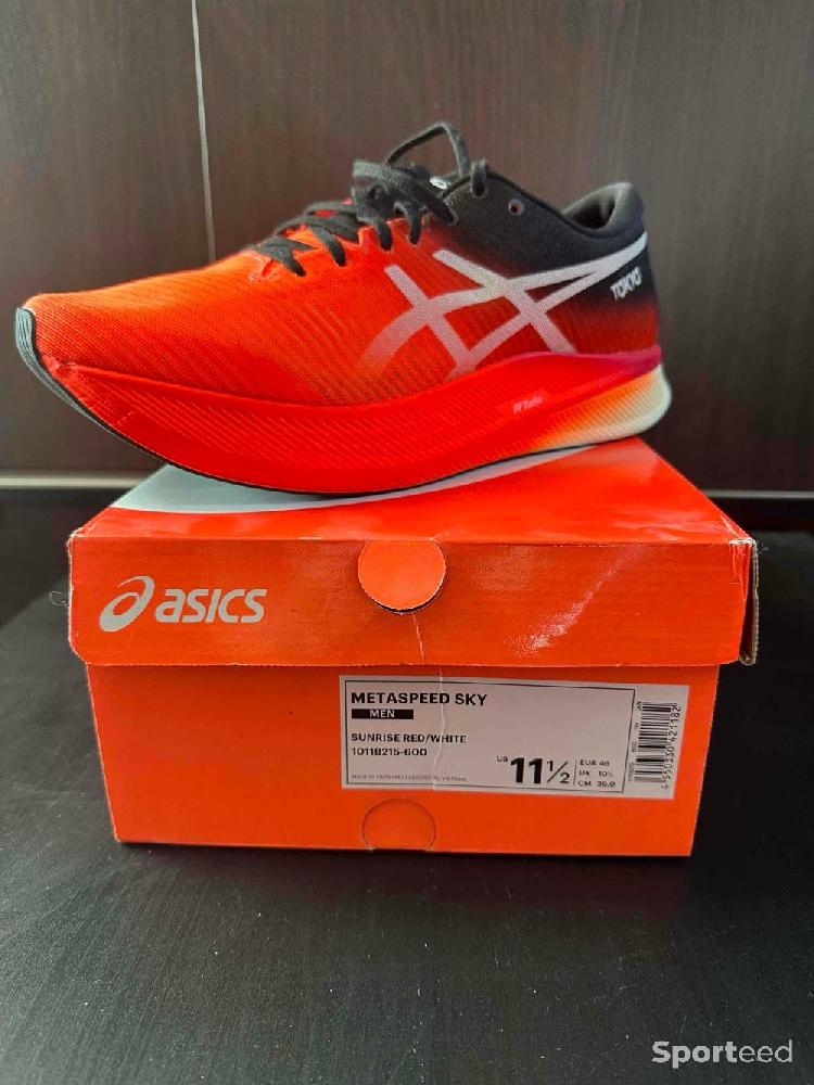 Course à pied route - Asics Metaspeed Sky Tokyo - Plaque Carbone ( Taille 46 - US 11 1/2 - Running ) - photo 1