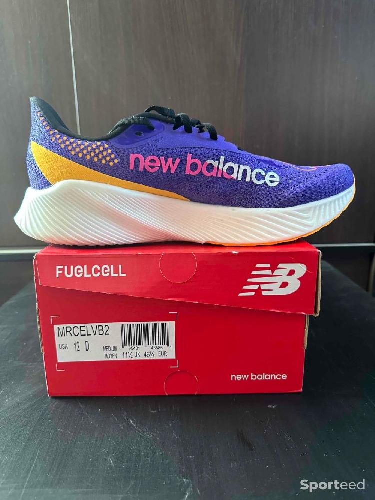 Course à pied route - New Balance NB FuelCell RC Elite 2- Plaque Carbone ( Taille 46 - US 12 - Running ) - photo 1
